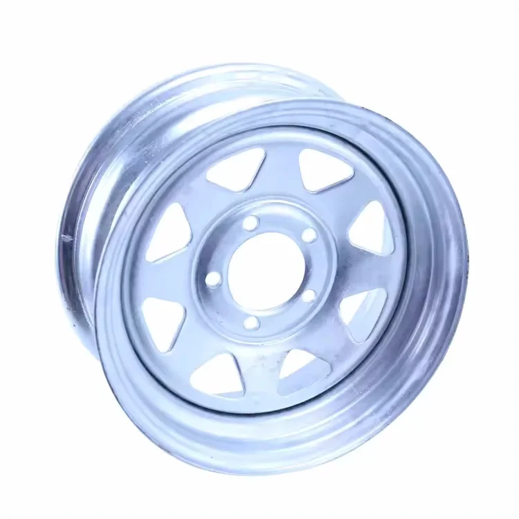 

Wholesale Customized Galvanized Trailer Wheel For Trailers 13" 14" 15" 16" Steel Trailer Rims Cheap Price Alloy Wheel