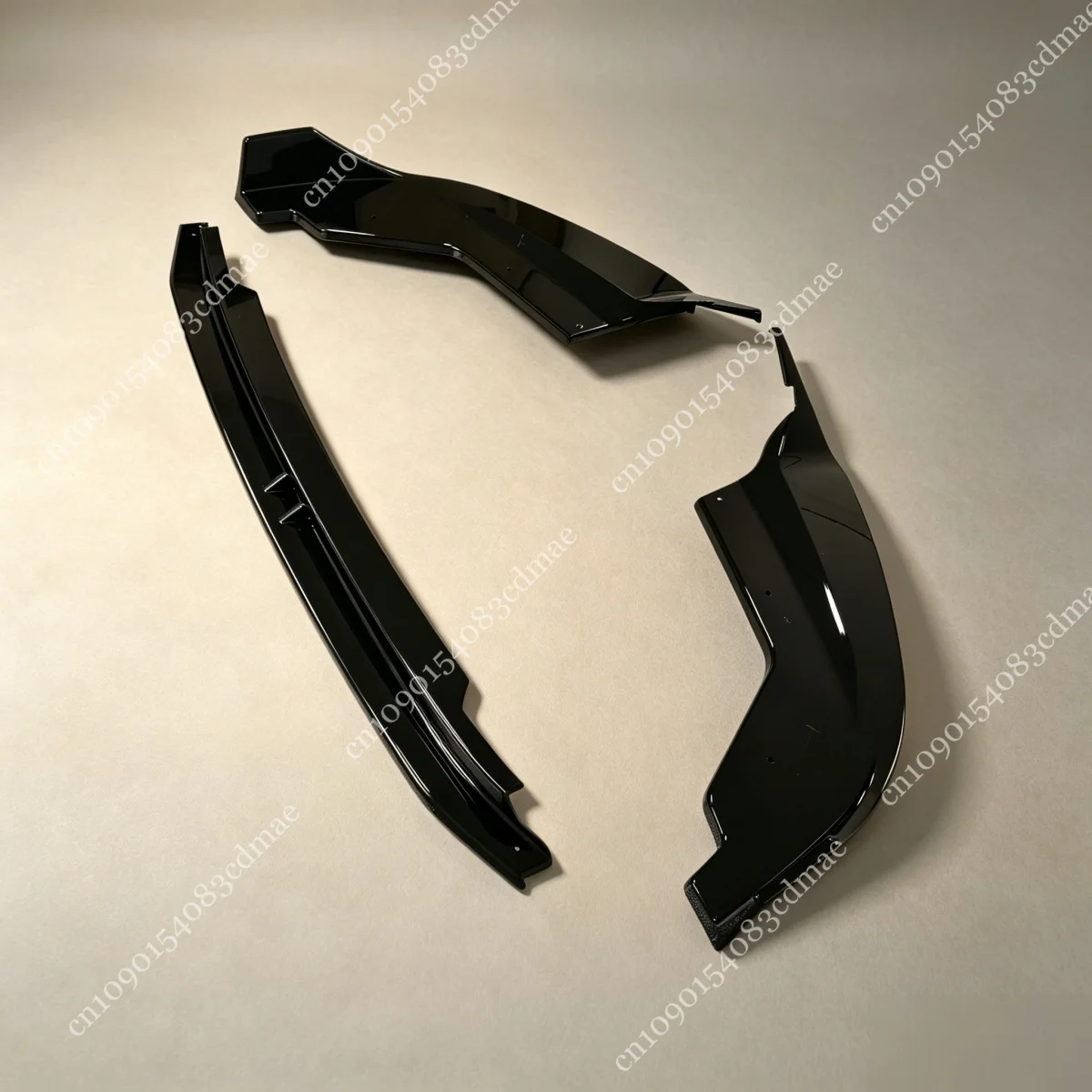 Front Bumper Splitter Lip Spoiler for BMW 3 Series G20 G21 M-Sport M340i M340d Pre-facelift 2019-2022 ABS Diffuser Tim Bodykits