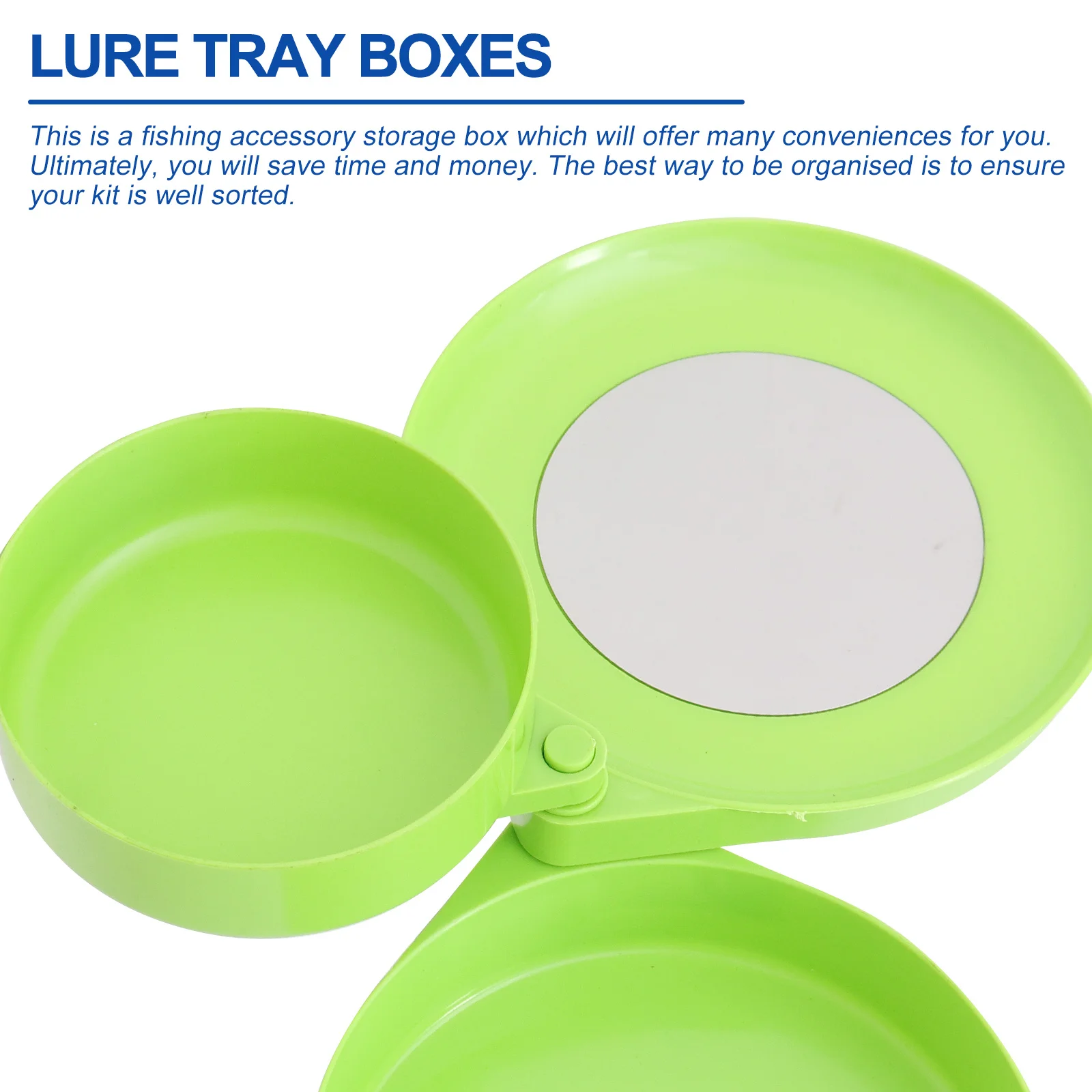 

Fishing Tackle Box Lure Tray Boxes Utility Storage Boxes Fish Tackle Storage Waterproof Plastic Box
