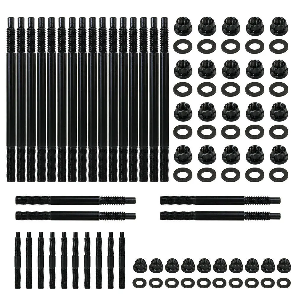 Engines Cylinder Head Stud Kit For 1997-2003 Chevy LS1 LS6 For Chevrolet LS2 LQ9 4.8L 5.3L 5.7L ARP 234-4316