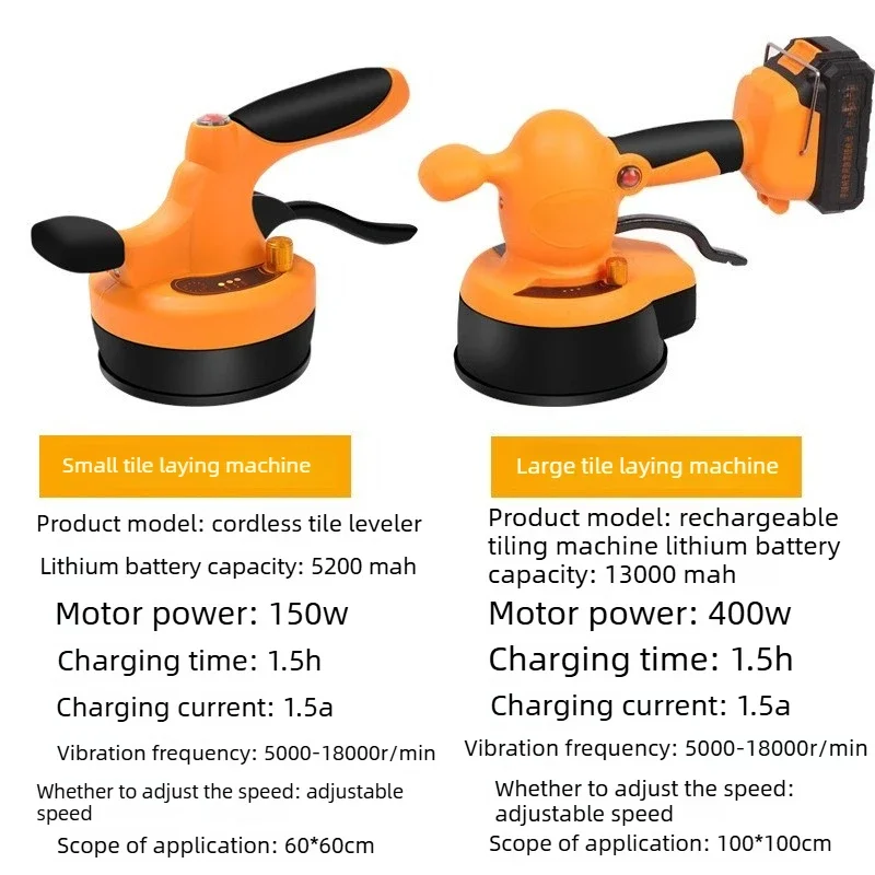 Handheld Tile Vibrator Automatic Leveling Tiling Machine Portable Tile Installation Vibrating Tool For Builders