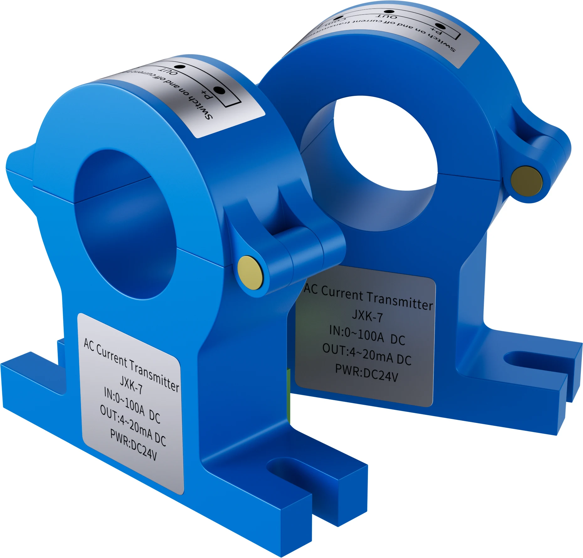 Imagem -05 - Sensor Atual de Hall Transformador Rachado C.a. C.a. C.a. 600a 1000a C.c. 420ma 010v Rs485