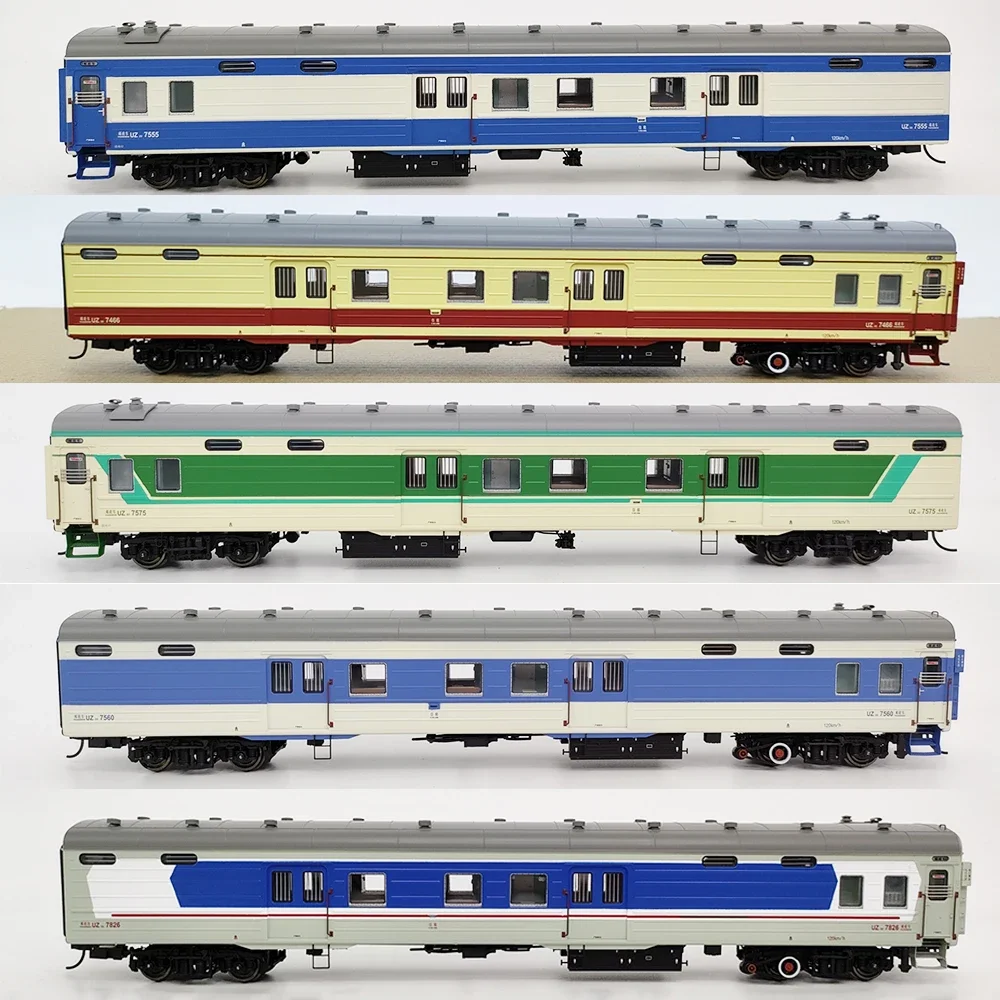 MTC HO 1/87 Train Model UZ22 Postal Train Carriage Color Special Edition Boy Birthday Gift Multiple Choices