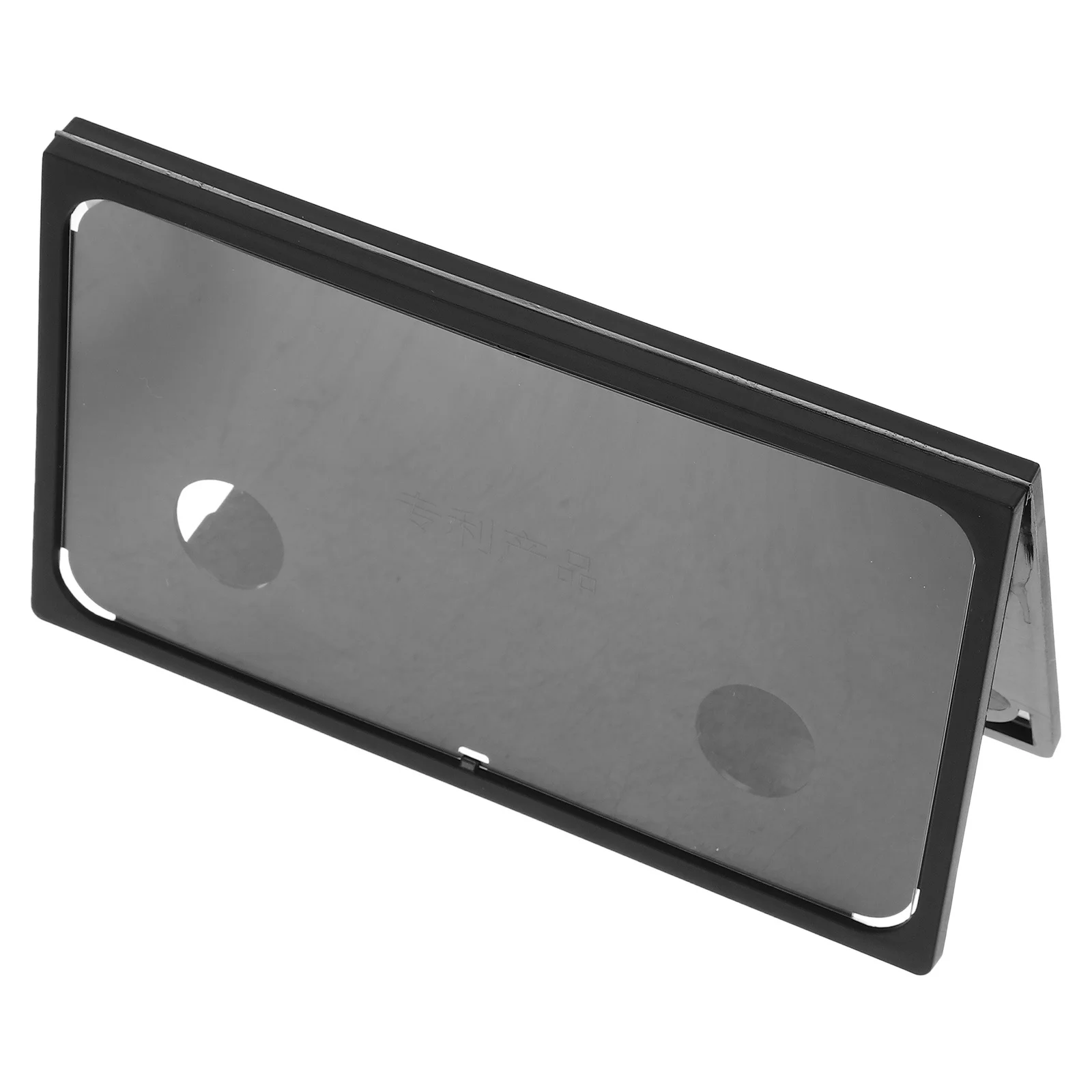 

Tabletop Display Desktop Sign Holder V-Shaped Plastic Name Tag Stand For Classroom Meeting Seating Chart Clear Document