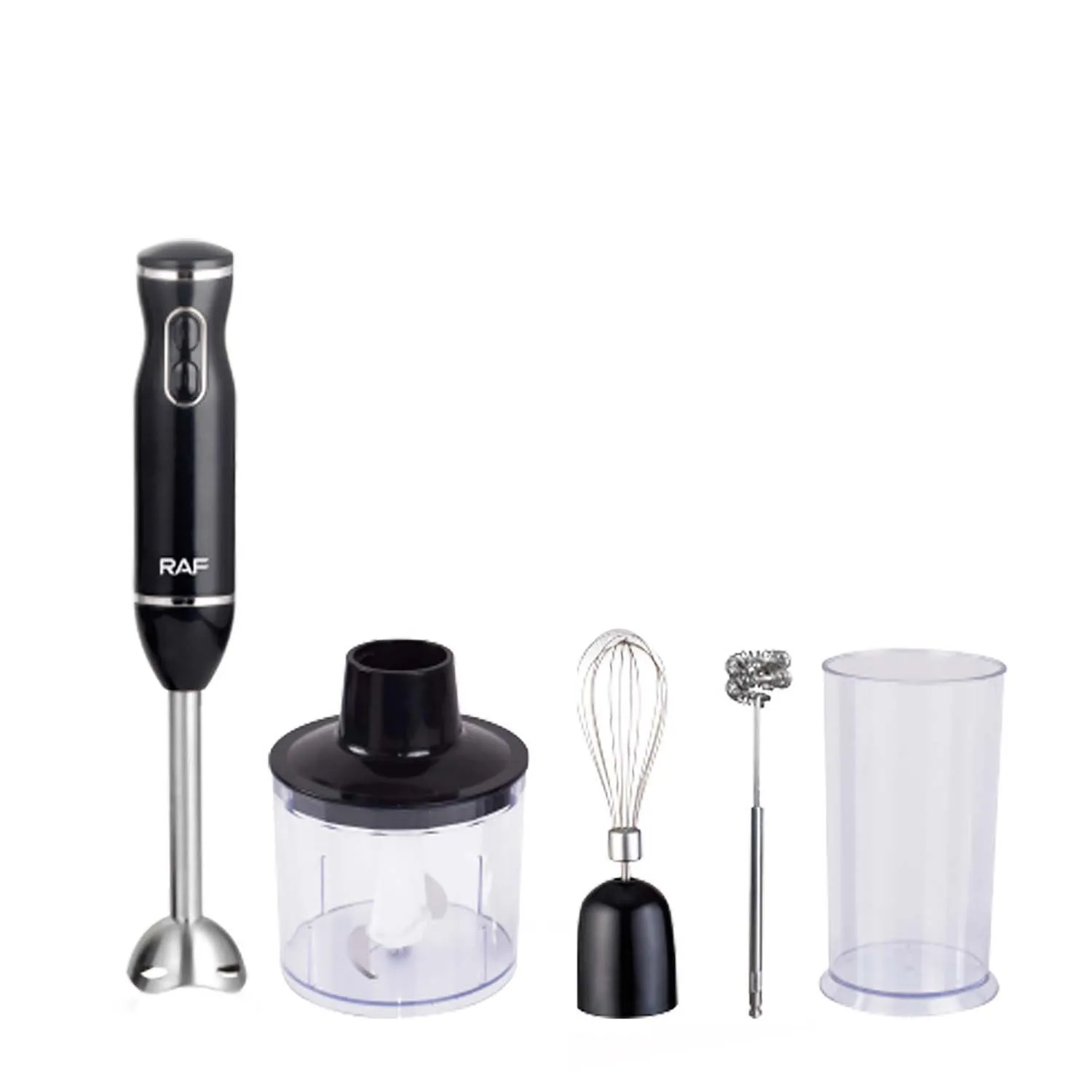 Cross-border EU standard 5-in-1 multifunctional hand-held blender, meat grinder, and egg beater, 2-speed 800W