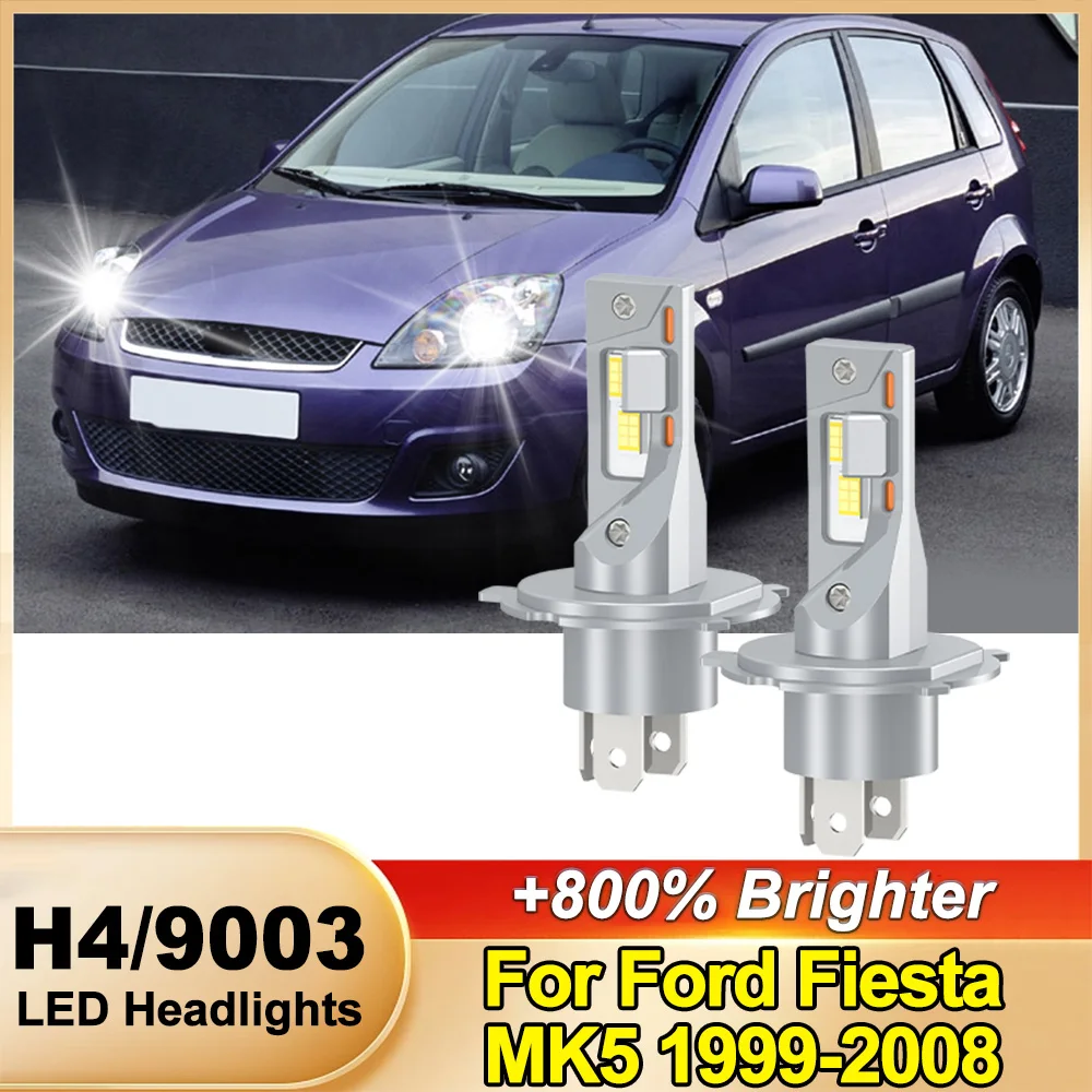 

Светодиодные лампы H4 высокой яркости 6000K CANBUS для фар Ford Fiesta MK5 1999-2008 годов
