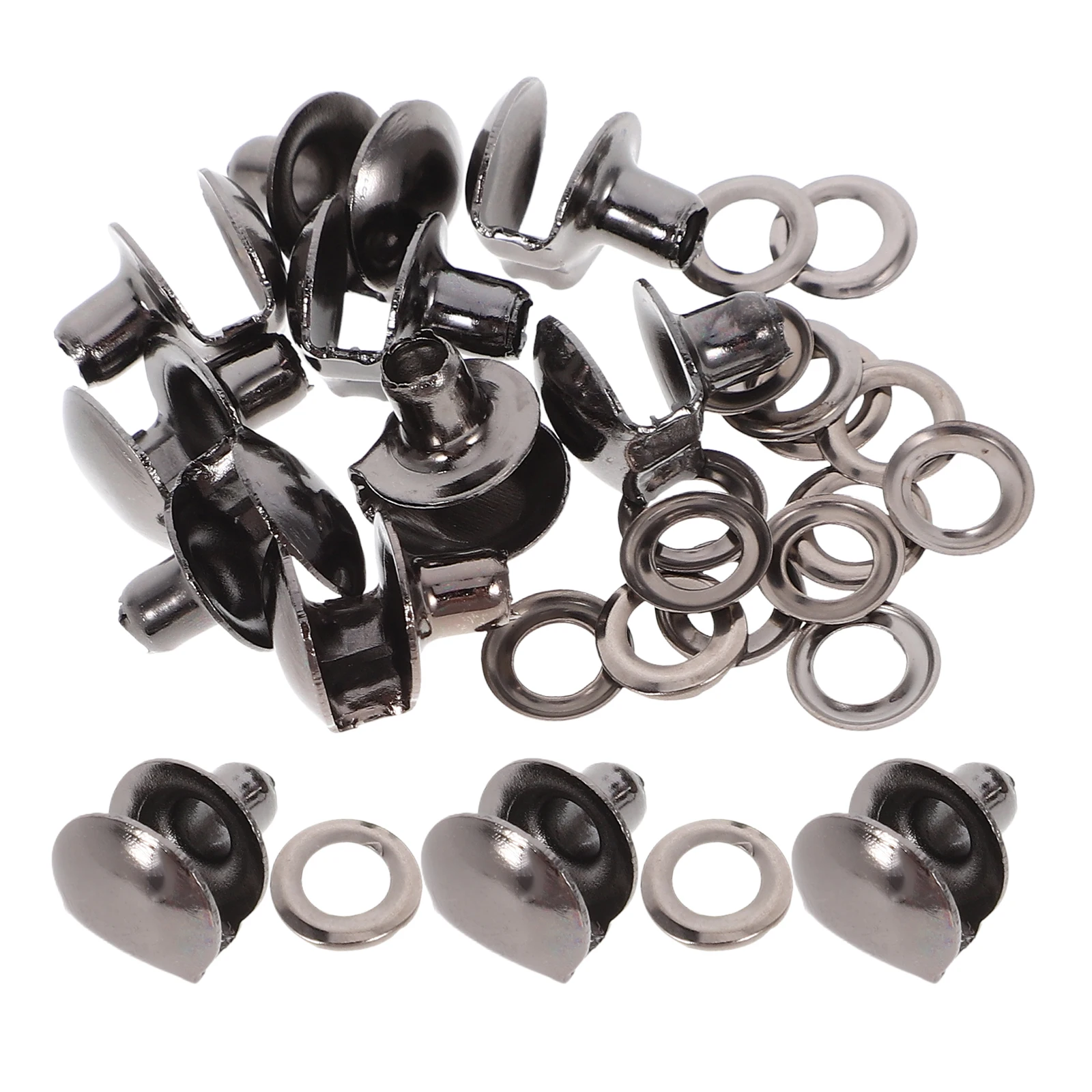 

10 Pcs Shoe Lace Accessory Hooks Boots Buckle Rivets for Shoelaces Bootlace Eyelets Buckles