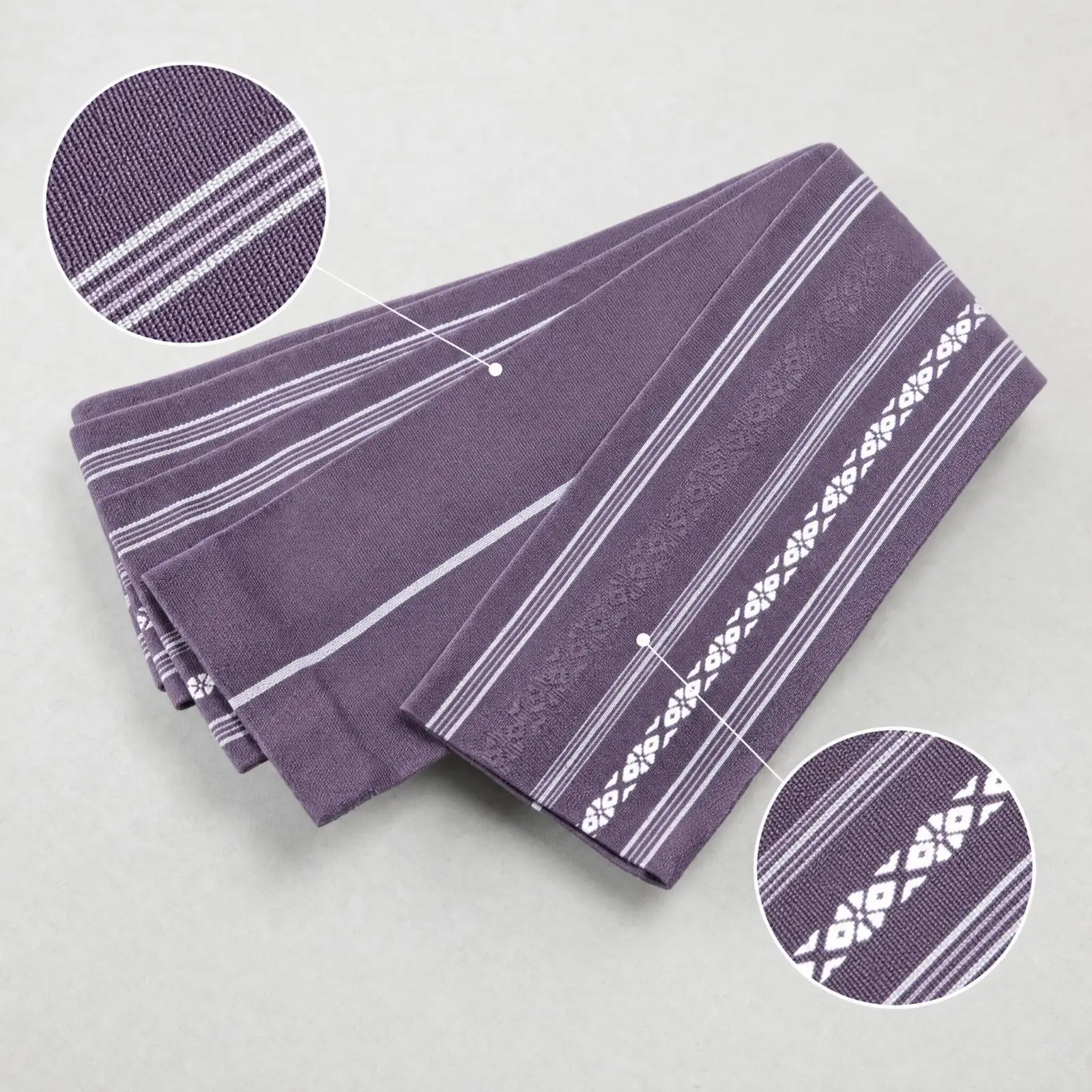 Men's Cotton Obi Authentic Japanese Woven Cotton Obi Belt Kimono Sash Traditional Jacquard Woven Waist Sash Elegant