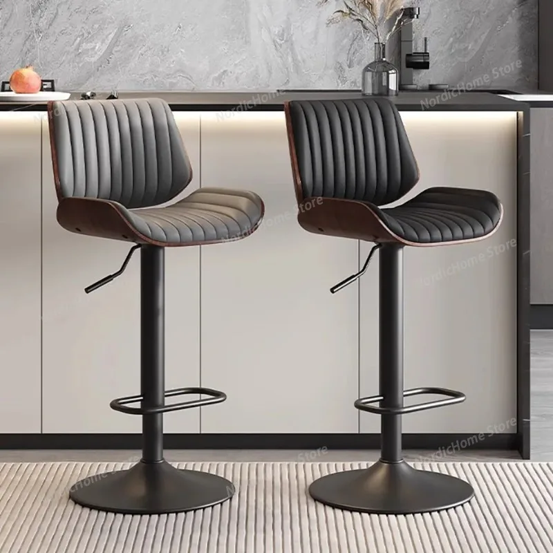 

Adjustable Luxury Bar Chair Minimalist Comfortable Elegant Premium Bar Chair Trendy Nordic Taburetes De Bar Modern Furniture