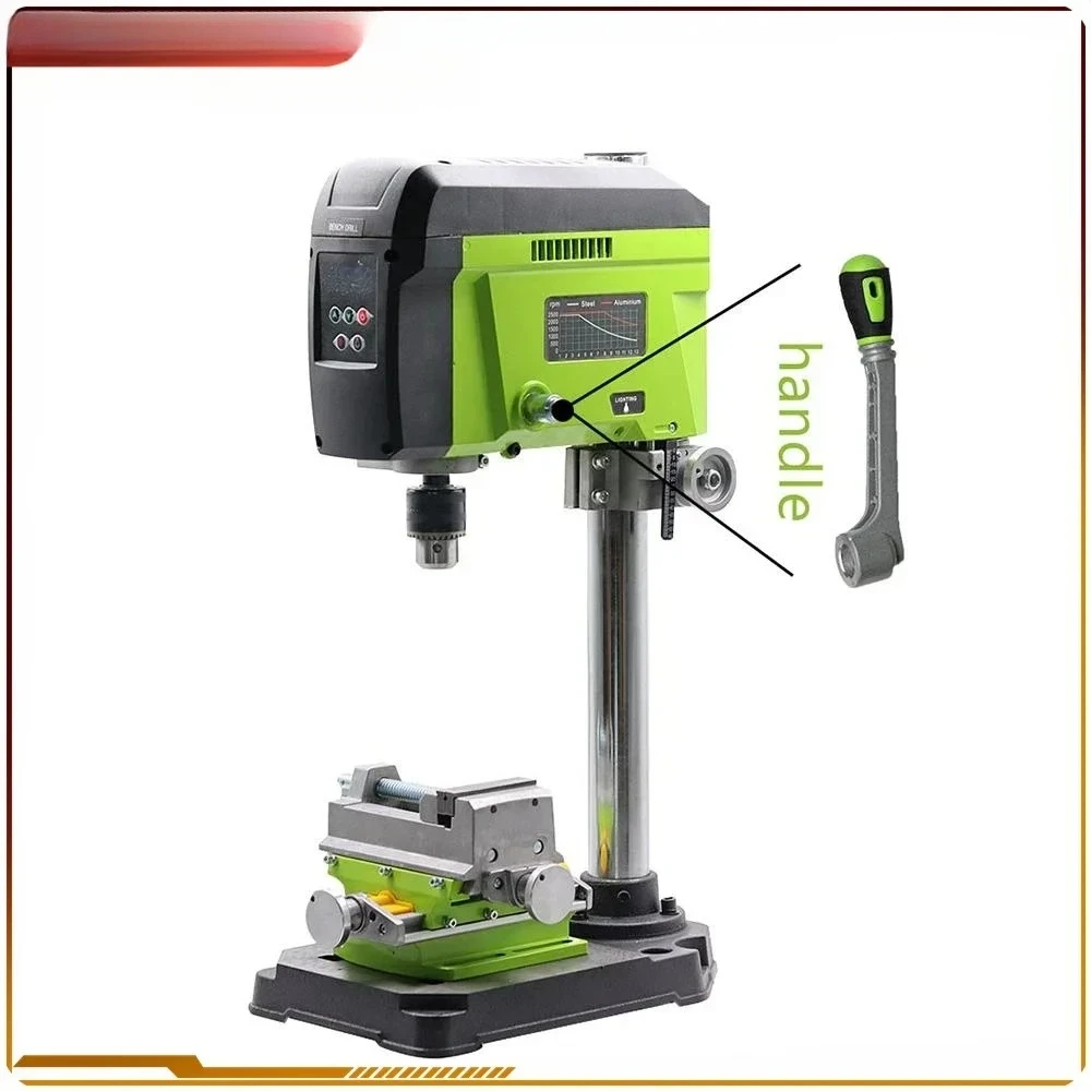 Mini Drill Press Precision Benchtop Drilling Machine Elecric Portable Table Driller Metal Wooden DIY Jewelry Making Crafts Tool
