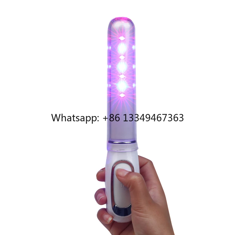 470nm Blue LED 650nm Laser Therapy Vaginal Tightening Wand Stick Medical Grade Vaginitis Treatment Anti-inflammatory