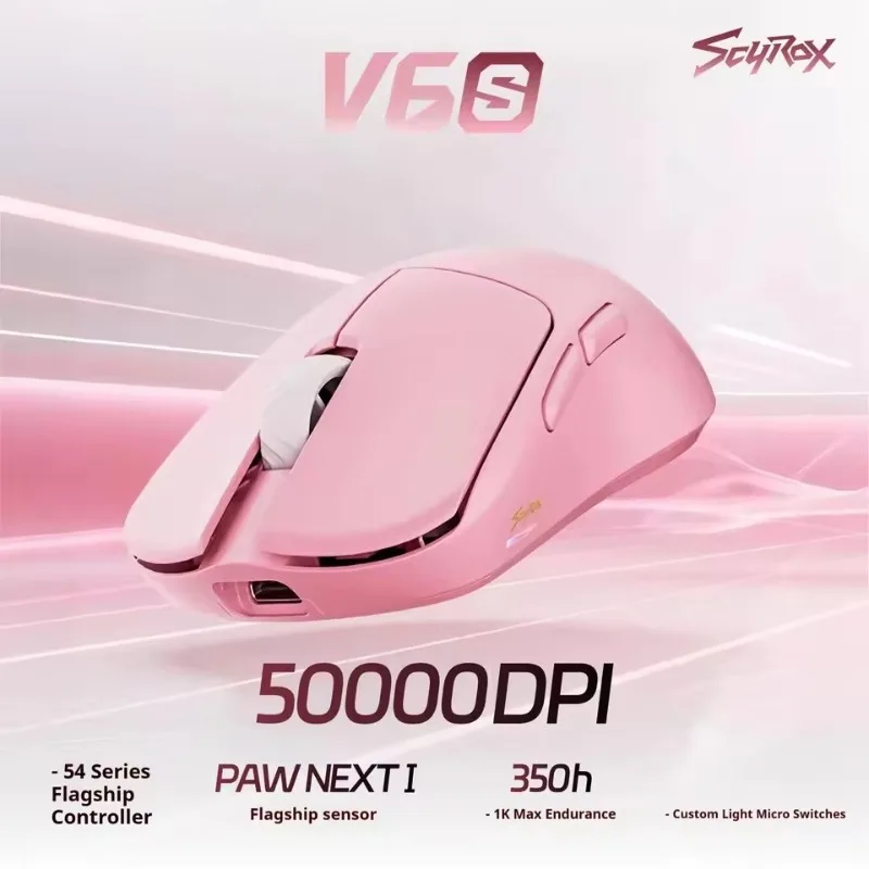 Scyrox V8s/V6s Wireless Gaming Mouse Lightweight Tri-mode with