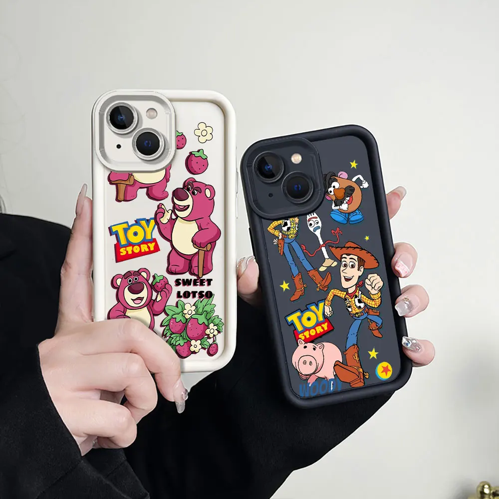 Disney Toy Story Cartoon Case For VIVO Y100 Y93 Y91 Y81 Y78 Y77 Y76 Y75 Y72 Y51 Y50 Y36 Y35 Y27 Y22S Y21 Y20 Y19 Y17 Y16 Cover