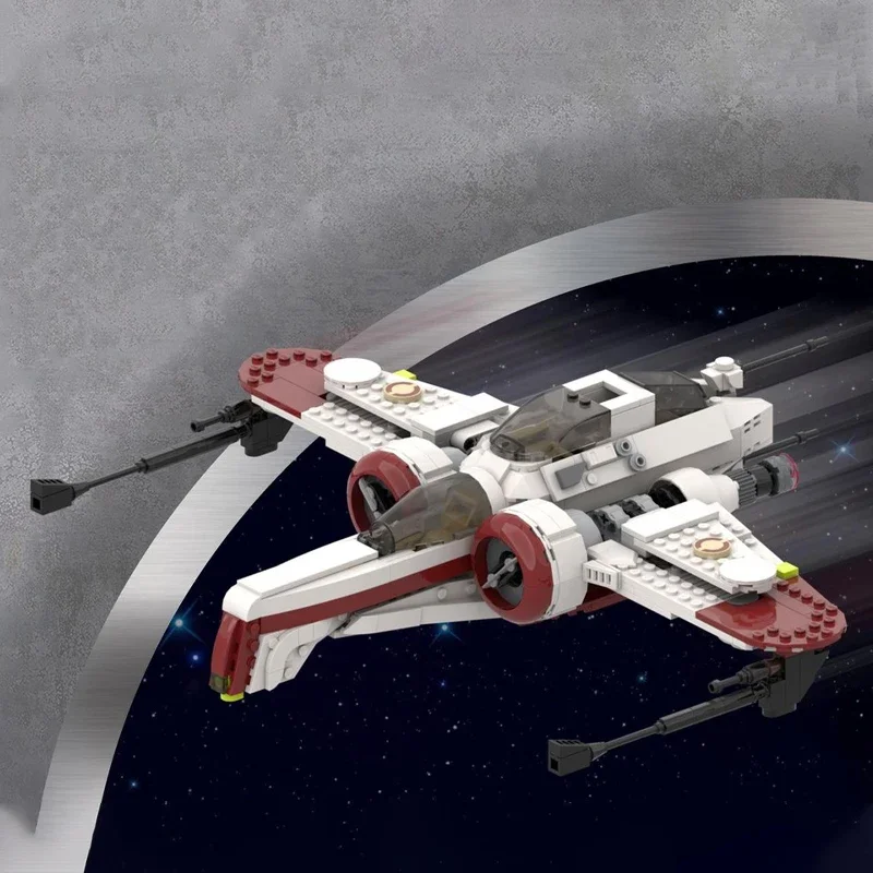 

694 детали MOC ARC-170 Starfighter: Конструктор «Звездные бои», Рождественский подарок, Уникальный подарок ручной работы для детей, DIY-подарок, Интерактивная игра для родителей и детей