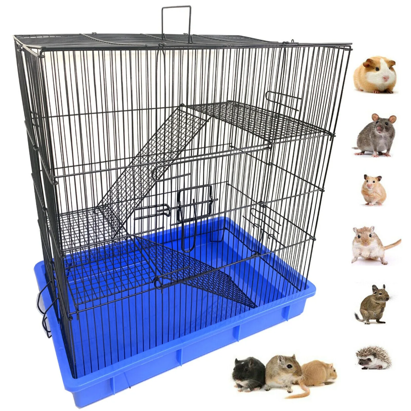 

3-Level Guinea Pig Chinchilla Small Animal Rat Mice Hamster Gerbil Critter Cage United States