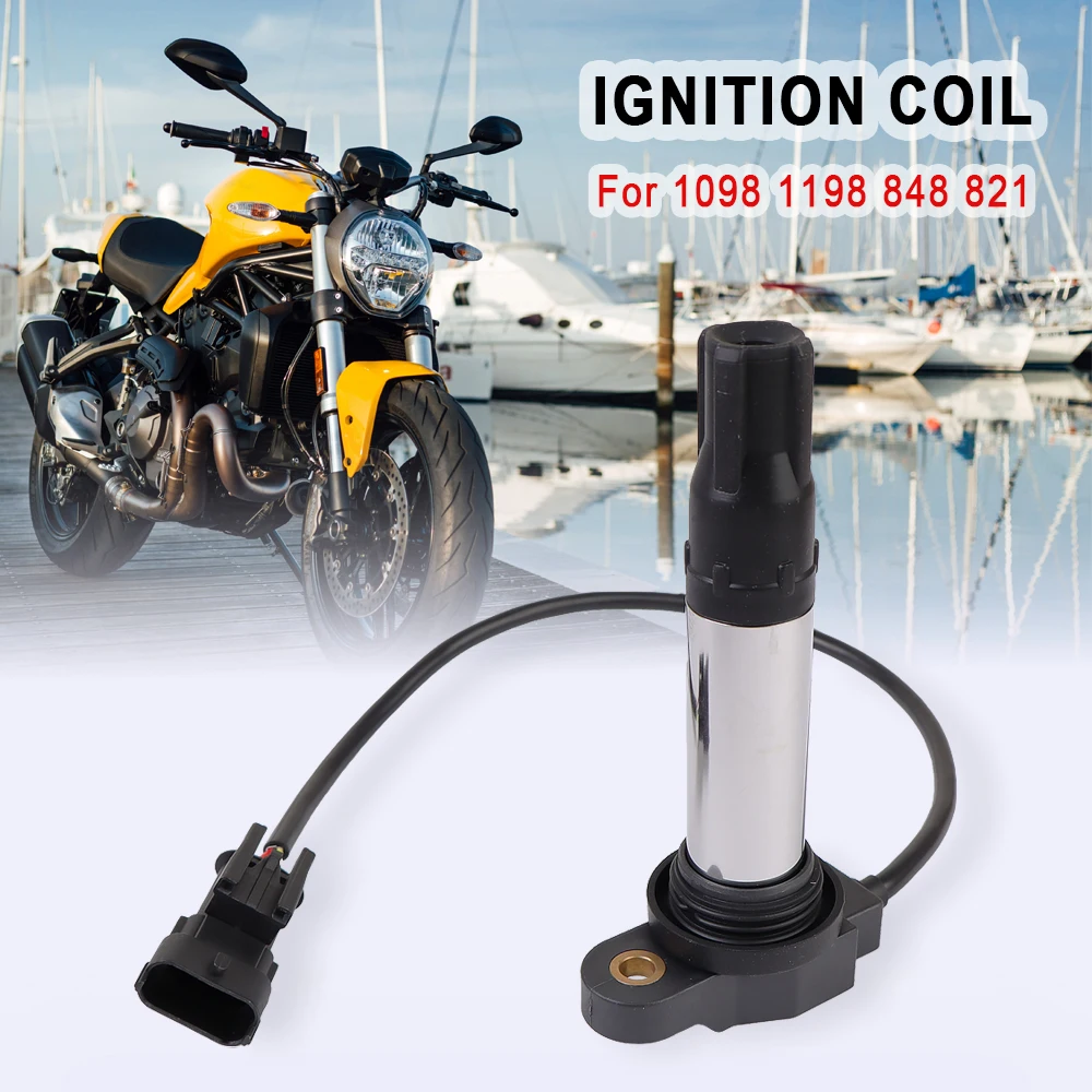 For Ducati Monster 821 848 EVO 1098 1198 Motorcycle Ignition Coils 38010144B 38010145B Motorbike Accessories for KTM 790
