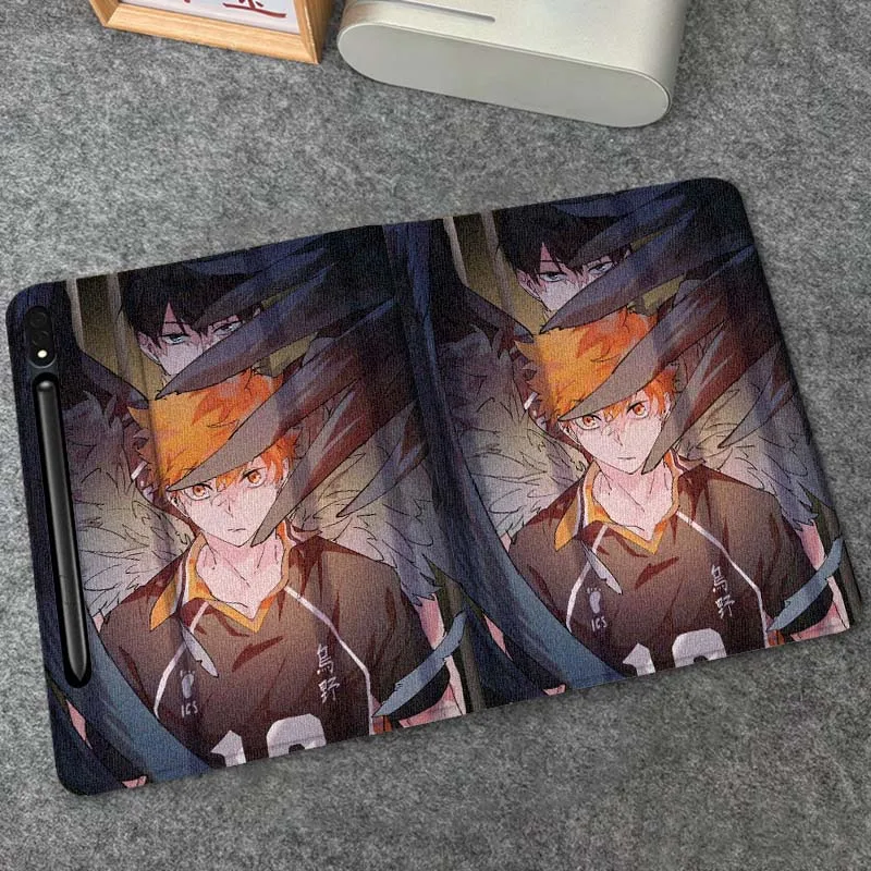 

Haikyu Popular Anime Cool For Samsung Galaxy Tab S9 S10 S6 S7 S8 FE Plus Lite Inch Foldable Cover Tablet Case