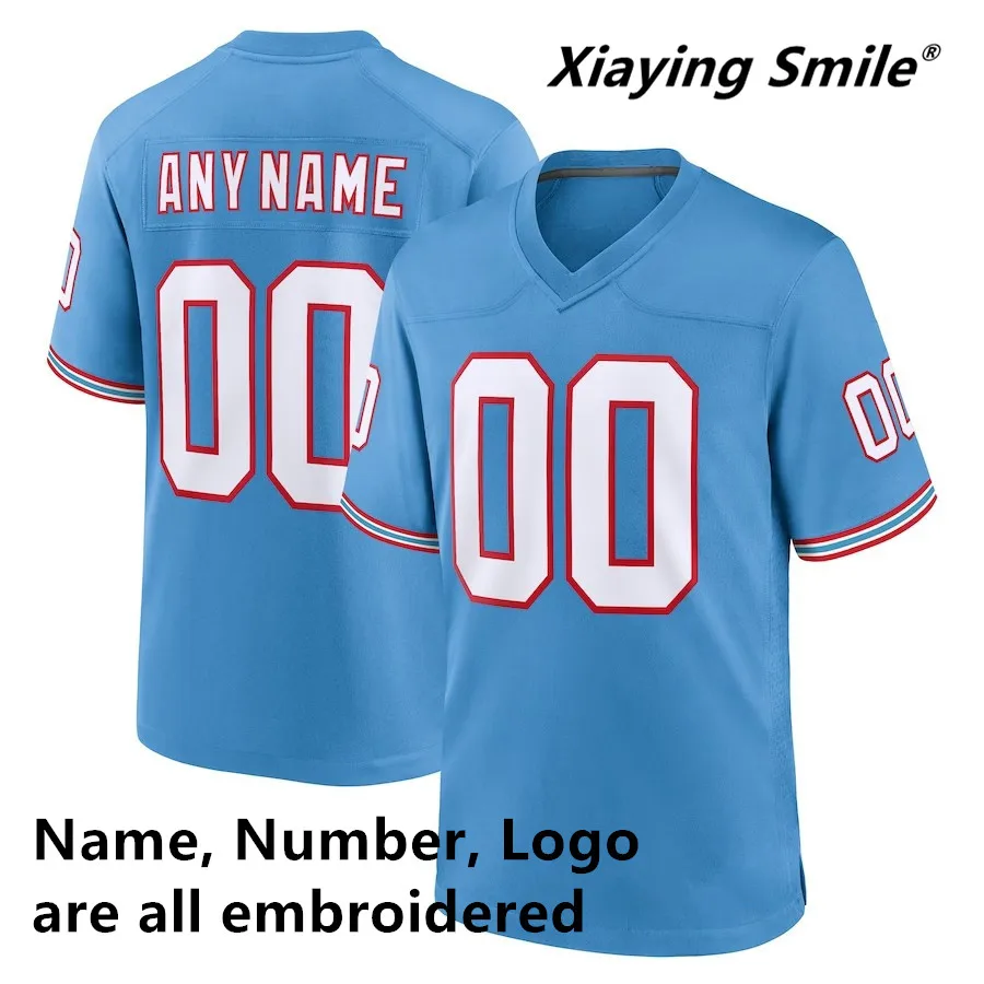 เสื้อฟุตบอลซานฟรานซิสโก เซเว่น สำหรับผู้ชาย วอชิงตัน ทมปาเบย์ เทเนสซี สำหรับเด็ก เซติ้งติ้ง สามารถสั่งทำแบบกำหนดเองได้สำหรับผู้หญิง
