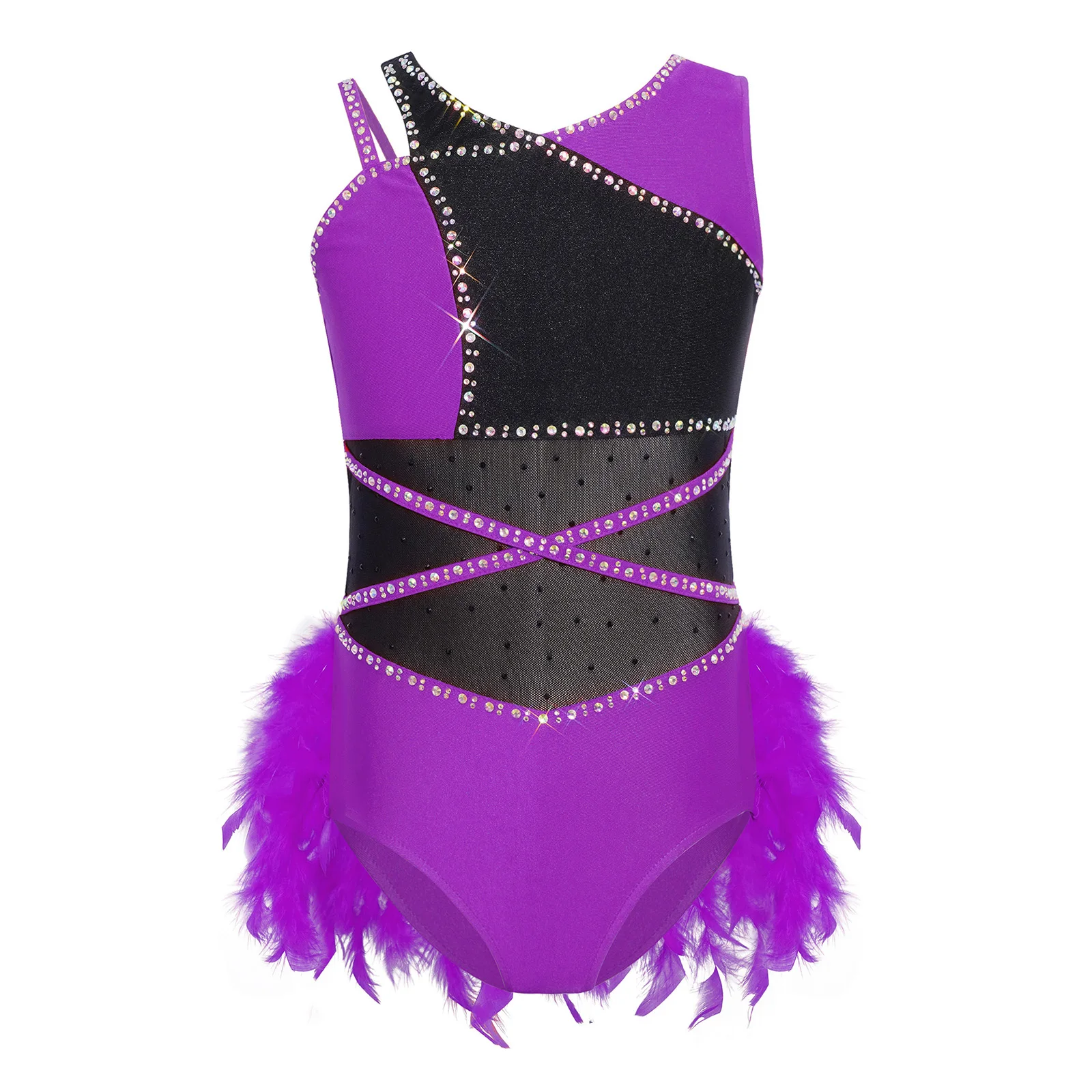 

Детское танцевальное платье для девочек: латиноамериканские танцы (ча-ча, танго, самба, румба), без рукавов, с сетчатым лифом, юбкой-пышалкой, для выступлений, танцевальная одежда для сальсы