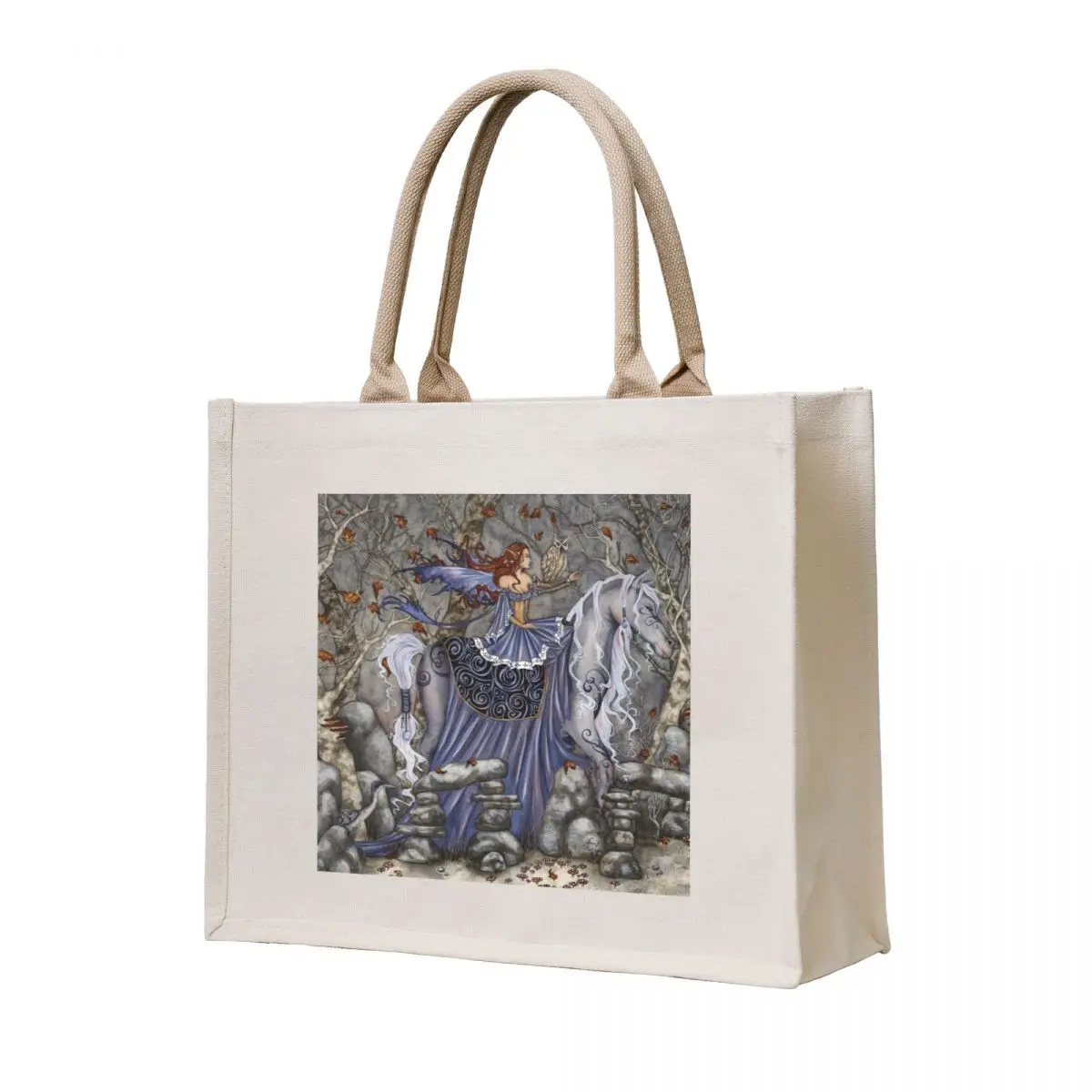 

Enchanted Journey Tote Bag Canvas stote bag women bag custom fabric