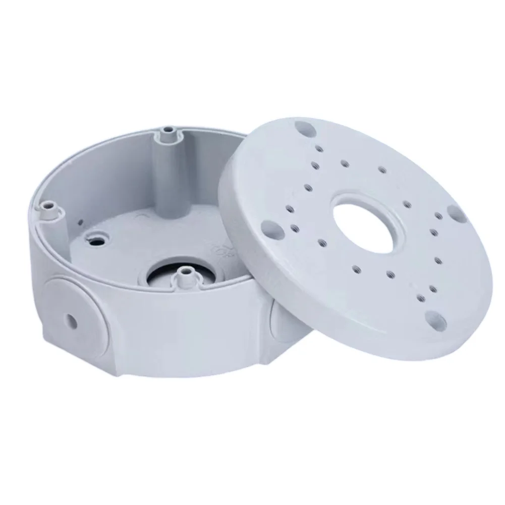 Aluminum Alloy Waterproof Junction Box for Dome IP Cameras Reliable Cable Protection and Secure Mounting Solution