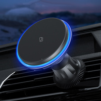 30W Magnetic Wireless Car Charger Vent Mount for Mag-Safe iPhone 16 15 14 13 12 Plus Pro Max Mini Magnet Car Charger