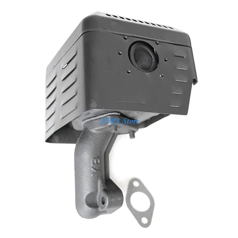 

U13C Engine Motor Muffler Assembly with Exhaust Pipe for Gx340 Gx390 11HP 13HP Engine