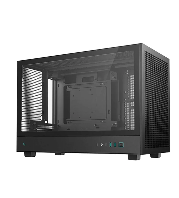 DEEPCOOL CH260 M-ATX デスクトップ PC ケース/ケース - ブラック/ホワイト
