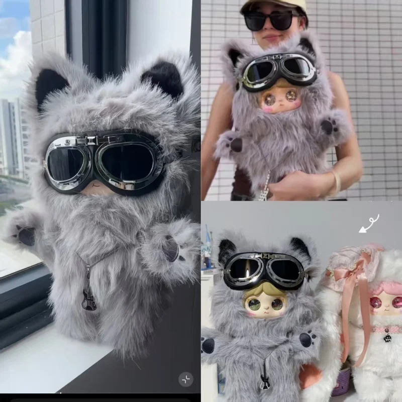 

Оригинальная модная слепая коробка Ip Mielno, новая серия животных, Капибала, лось, 600%, большая волосатая кукла, модная слепая коробка, Рождественский подарок