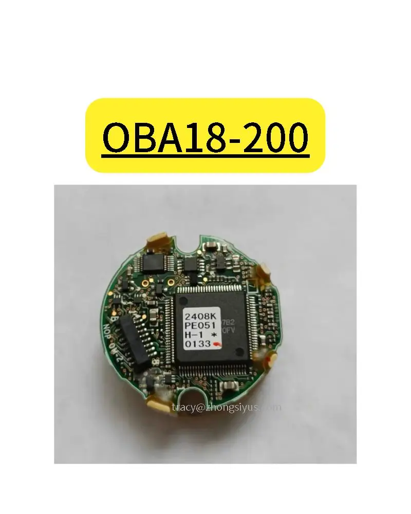 

OBA18-200 second-hand encoder, in stock, tested ok， function normally