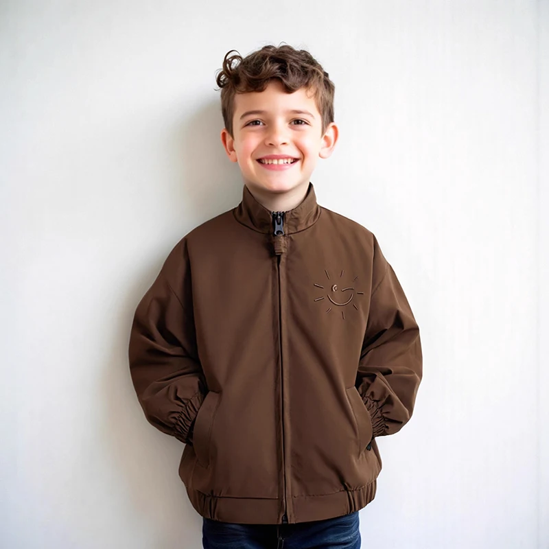 

SAILEROAD Baby Boys Tops Kids Clothes 2025 Autumn Spring New Outerwear Toddler Jackets Coats 3-8 Years Children's Clothing