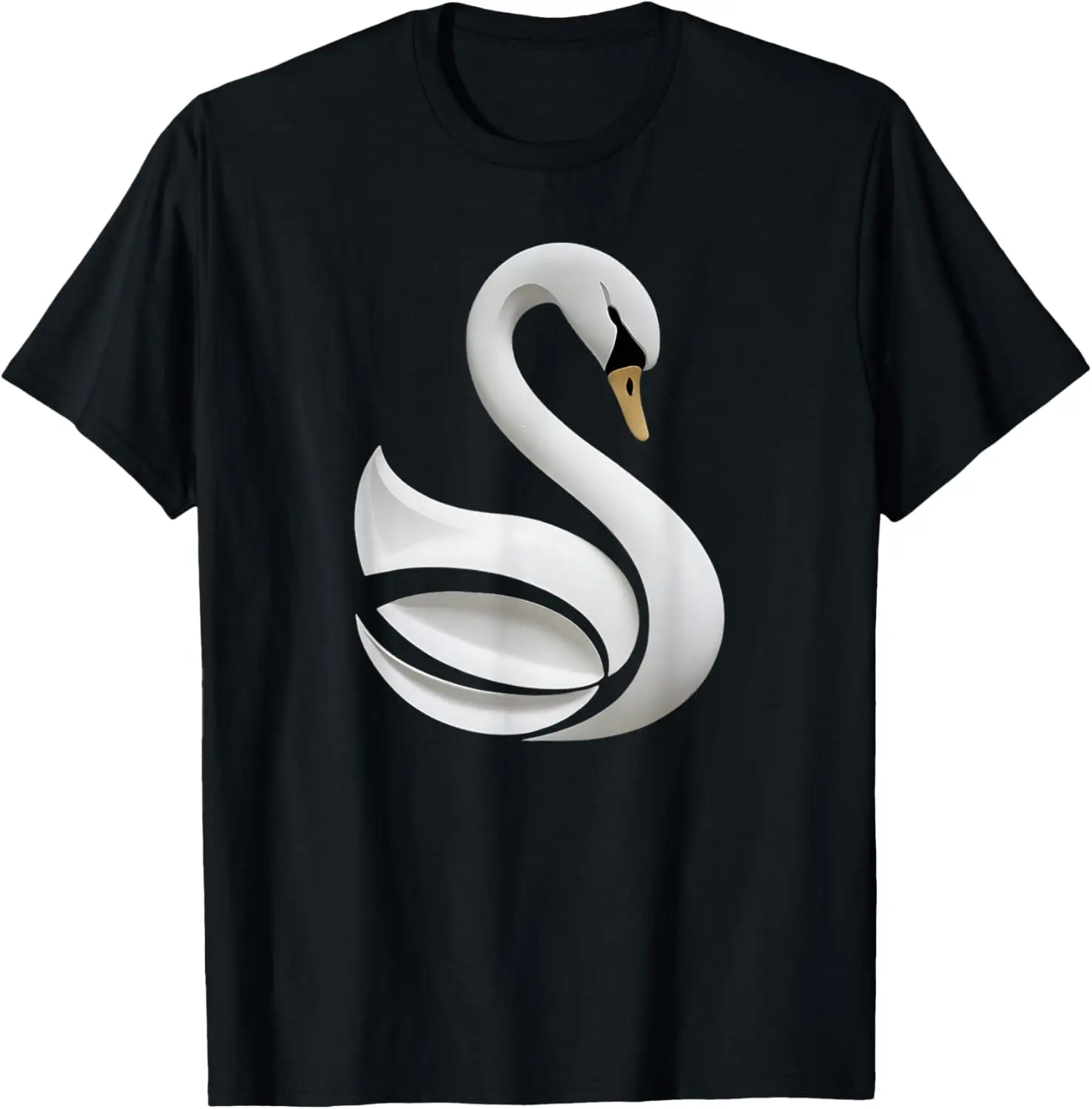 

Elegant Swan Art Design Nature Lover Gifts Tee T-Shirt