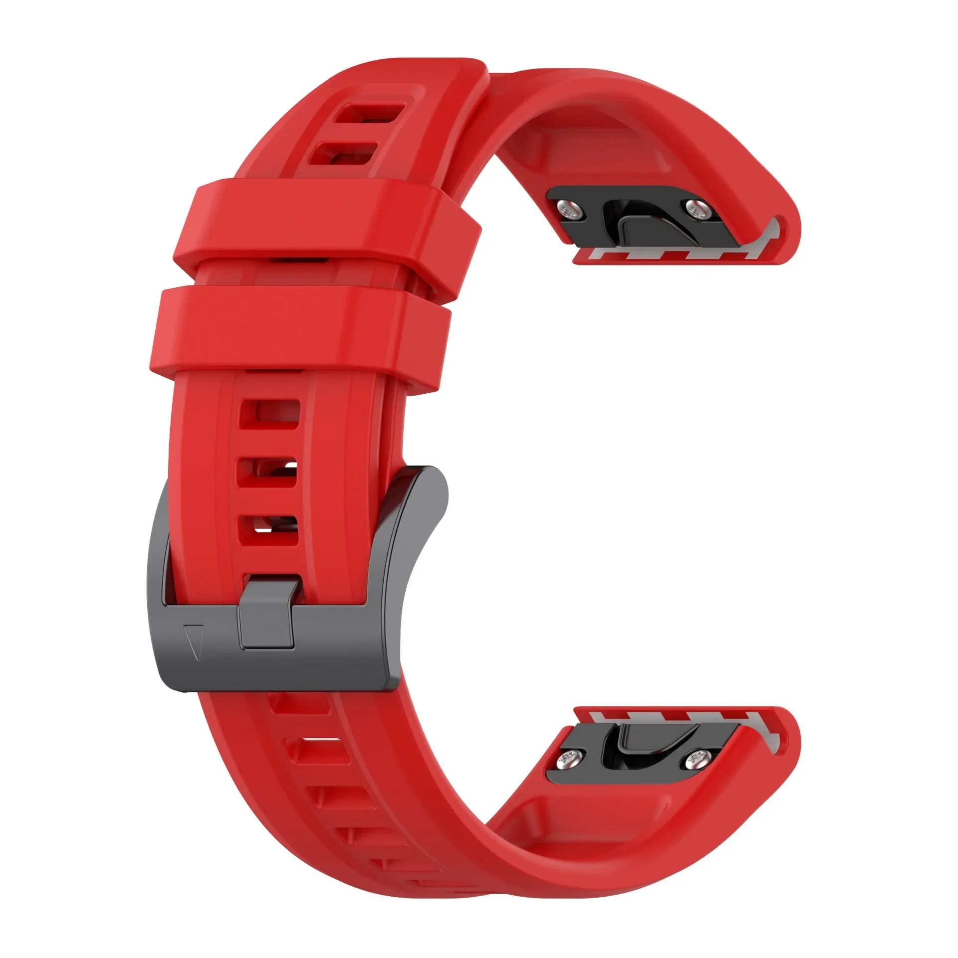 Quick-Fit-Silikonarmband in den Größen 26 mm, 22 mm und 20 mm für Garmin Tactix 8/Fenix 9 8 51 mm 47 mm 43 mm, Garmin Enduro3/Fenix 9 Pro/7S/E/7X. – Detail 20