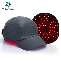 Nuevo LED infrarrojos 660nm y 850nm terapia de luz roja gorro para el crecimiento del cabello para el crecimiento del cabello Anti pérdida de cabello relajar el cuero cabelludo antiinflamatorio