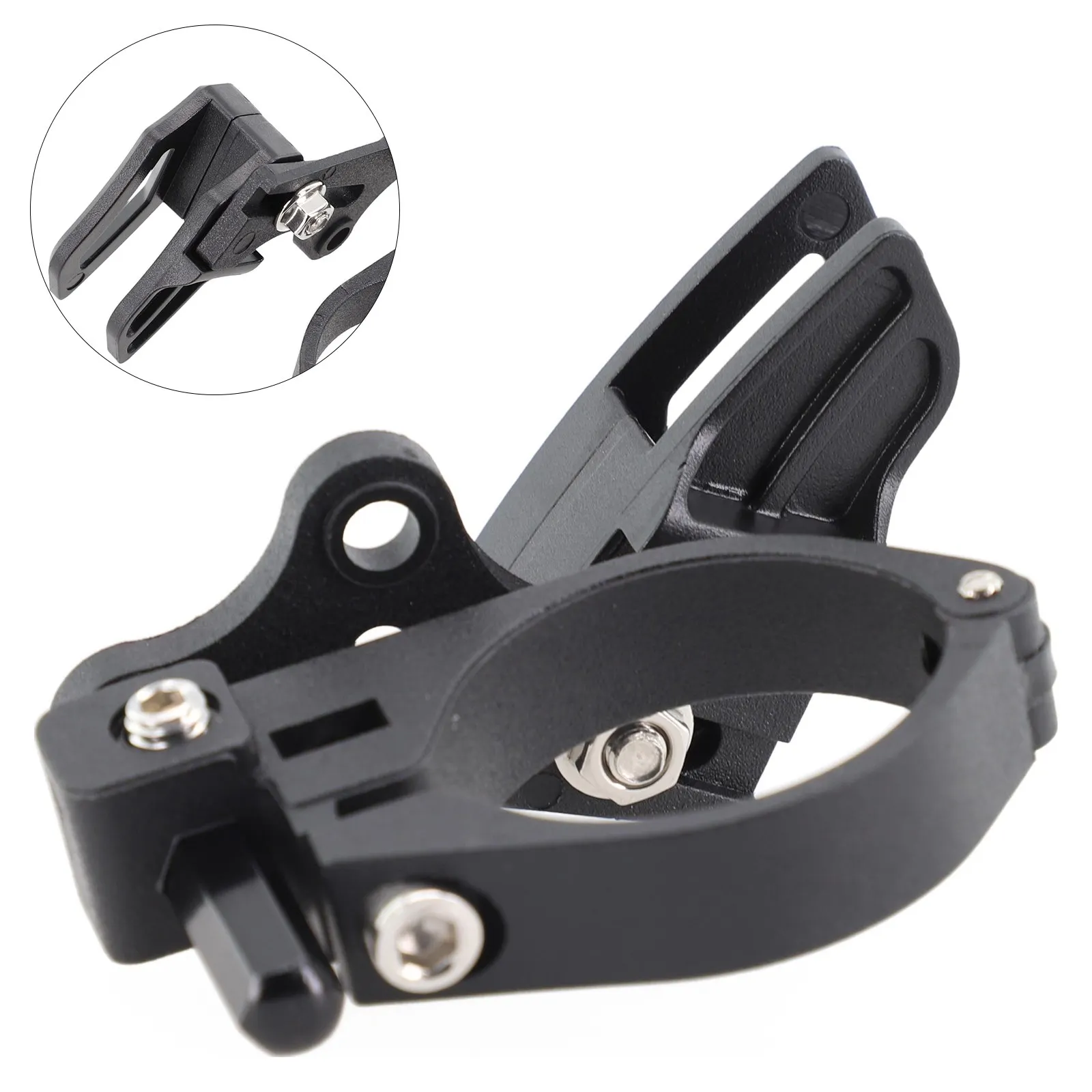 Protect Your Chain from Jumping and Falling with Single Speed Chain Guide and Tube Protector for Mountain Bike Frame