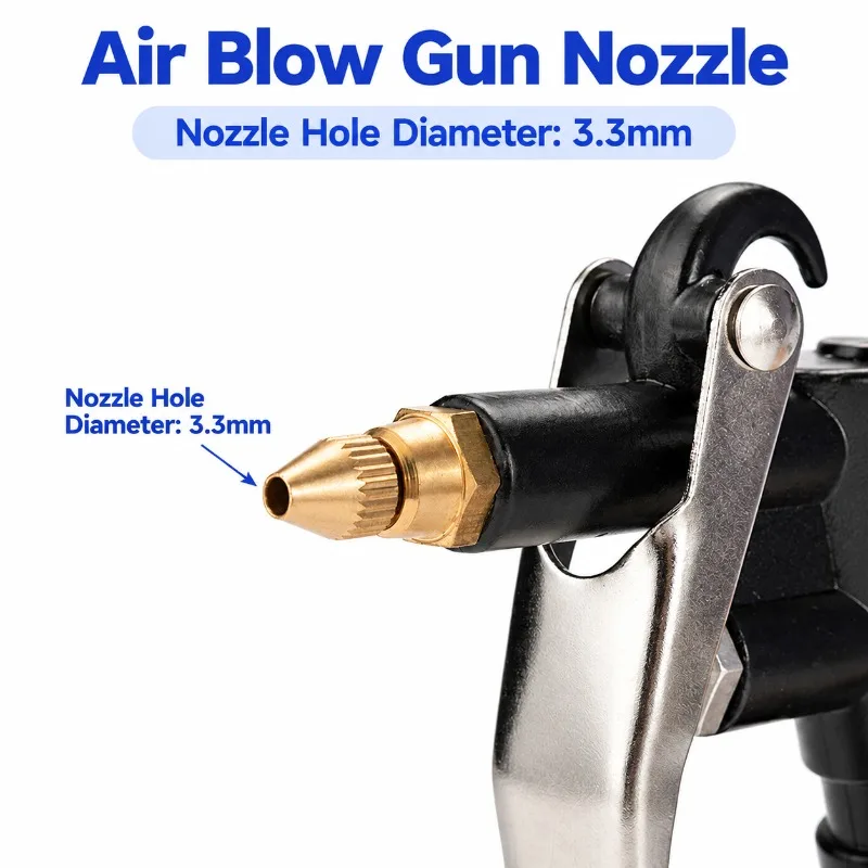 HENVOR Clean Air Blow Gun for Computerized Sewing Machine Pattern Machine Dust Removal Tool Accessories