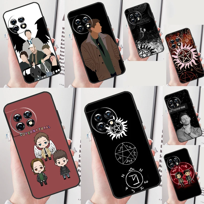 Supernatural TV Pattern Case For Oneplus Nord CE 3 Lite 2 2T N10 N20 N30 OnePlus 11 10 9 Pro 8T 9R 10R 10T Cover