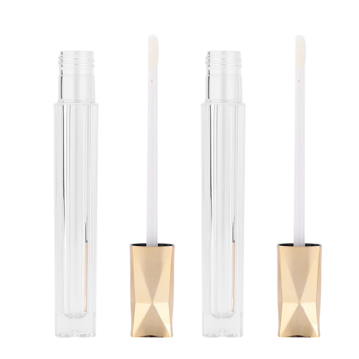 

10pcs Lip Gloss Tubes Empty Makeup Bottles Containers Hygienic Portable Gift Choice For Travel Makeup Small Bottles
