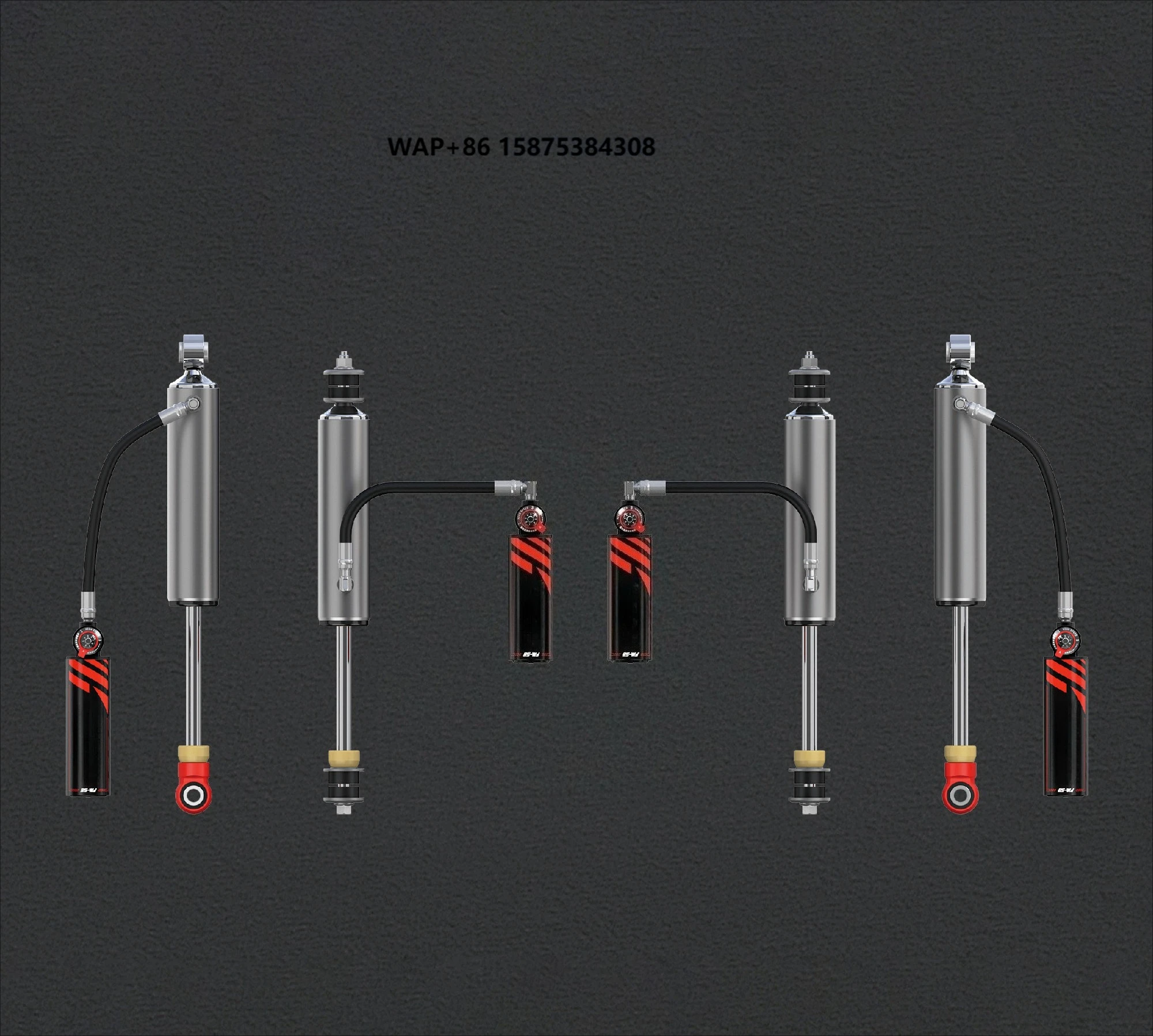 High Performance Racing Off-road 4x4 PATROL Y61 Nitrogen Shock Absorber Adjustable Suspension Complete Kit