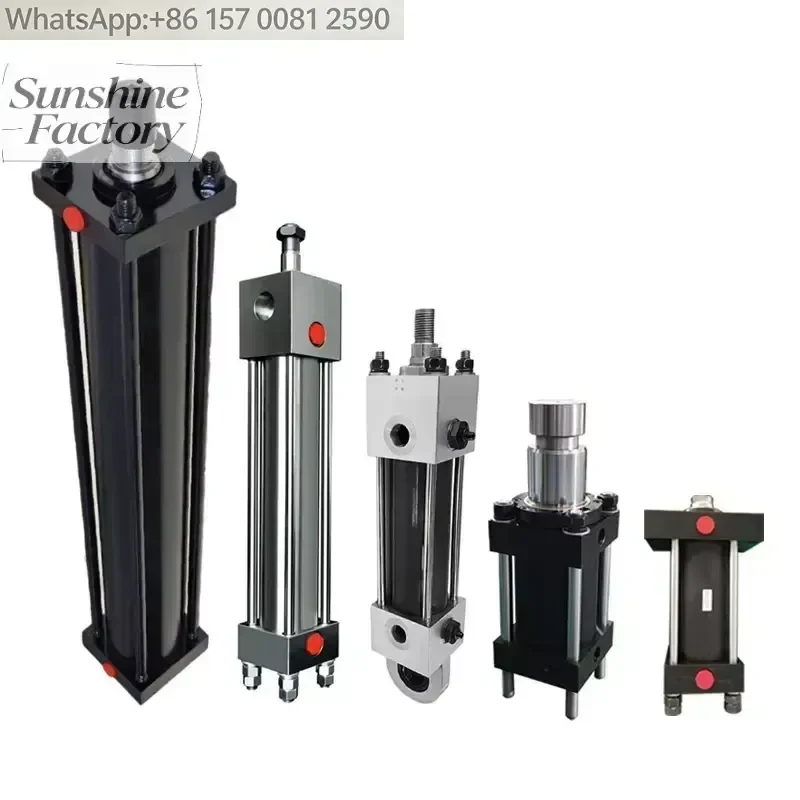 Tie Rod Hydraulic Cylinders Long-stroke Oil Cylinders and Non-standard Column-type Cylinders for Hydraulic Brick Making