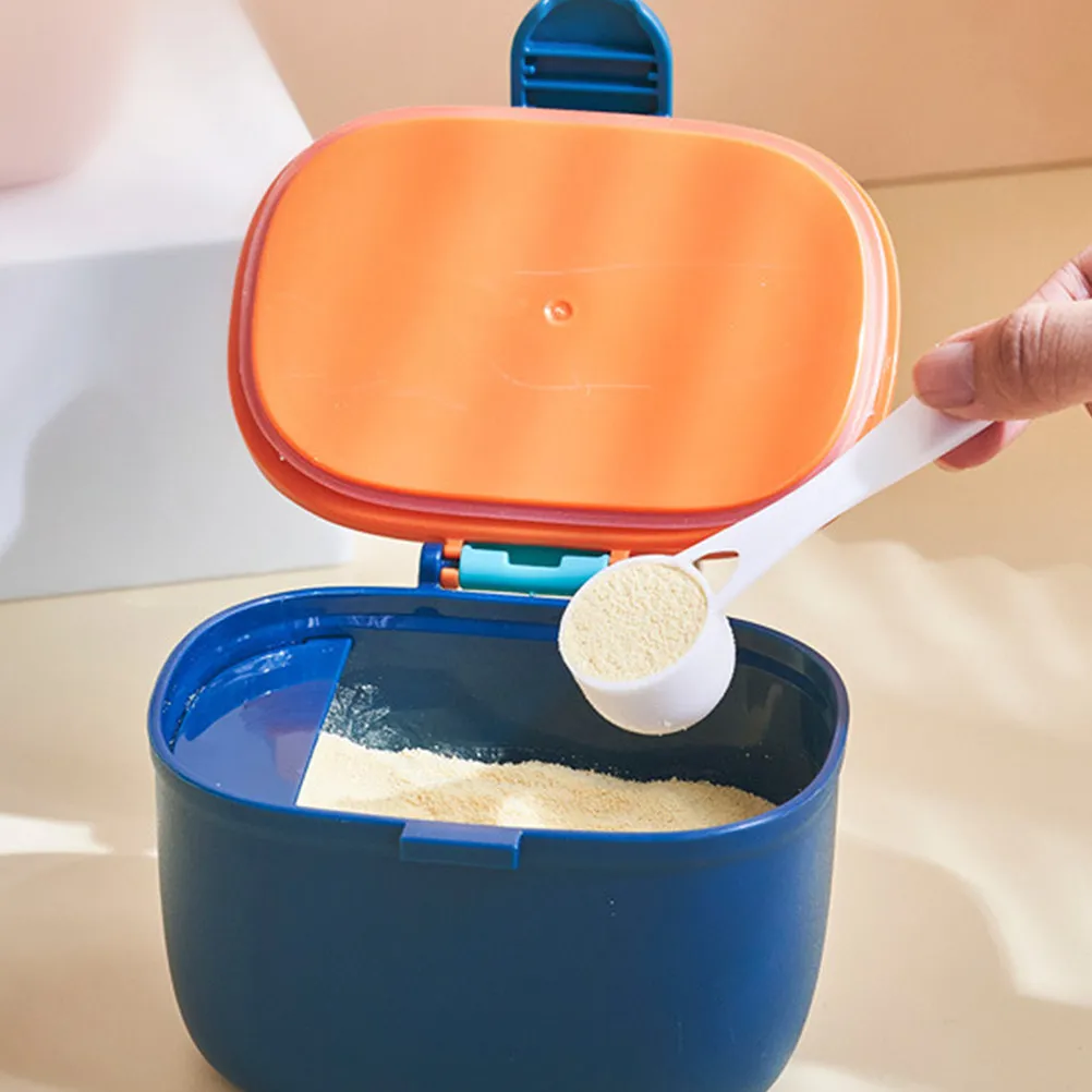 

Portable Baby Milk Powder Container Strong Sealing 5G Spoon Accurate Measurement Sanitary Storage Travel Feeding Box