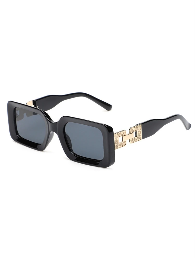 A Pair of PC New Classic Female and Male Sunglasses PC Square Frame INS Fashion Y2K Sunglasses