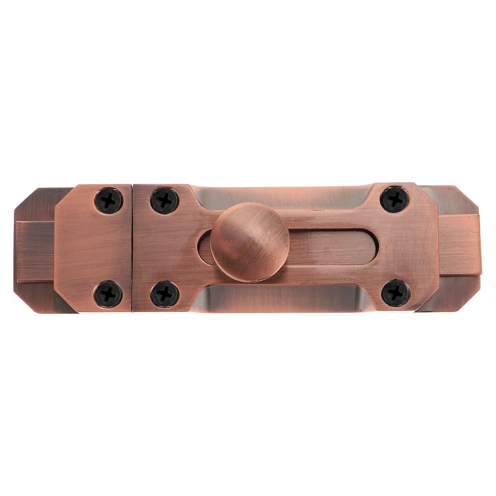 

Zinc Alloy Latch Security Lock Door Safety Latch for Wooden Doors Windows Safety Red Sturdy Long Privacy Protection