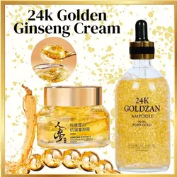 Ginseng Cream Polypeptide Collagen Facial Serum Moisturizing And Nourishing 24k Golden Ginseng Essences For Skincare Profuct New