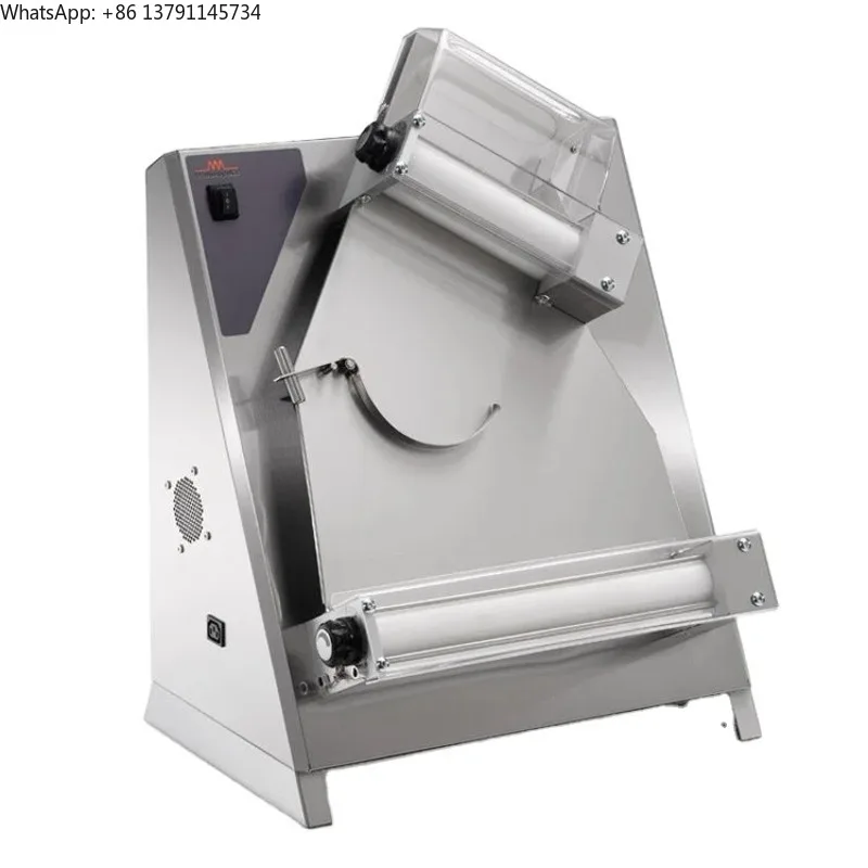 Manual Small Dough Roller Sheeter Machine Electric Baking Bread Pizza Dough Roller Automatic Pizza Dough Spreader