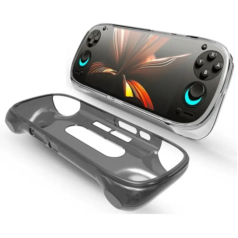 A97I-For Retroid Pocket 5 Case Anti-Fall Transparent TPU Anti-Slip Shell Cover Accessories For Enhanced Gameplay