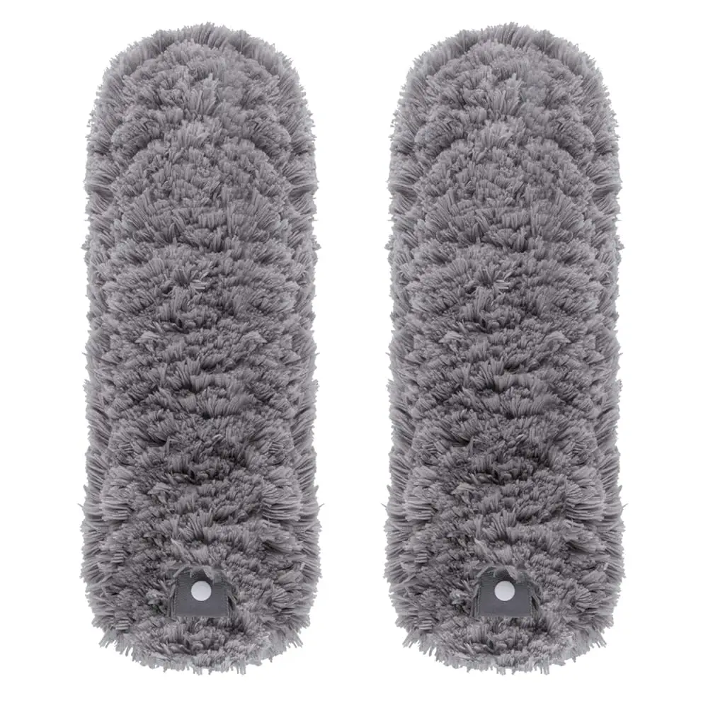 

Lint Free Microfiber Duster Refills, Washable Duster for Household Cleaning, 2 Pack