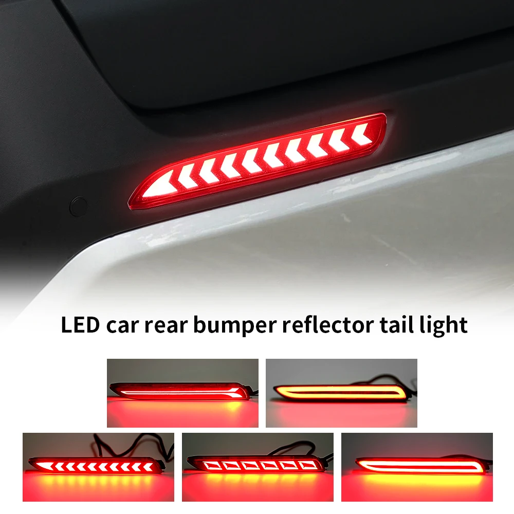 Car Rear Bumper Reflector Tail Brake Light For Toyota RAV4 Camry Sienna Venza For Lexus ISF GX470 RX300 5630 Turning Brake Lamp