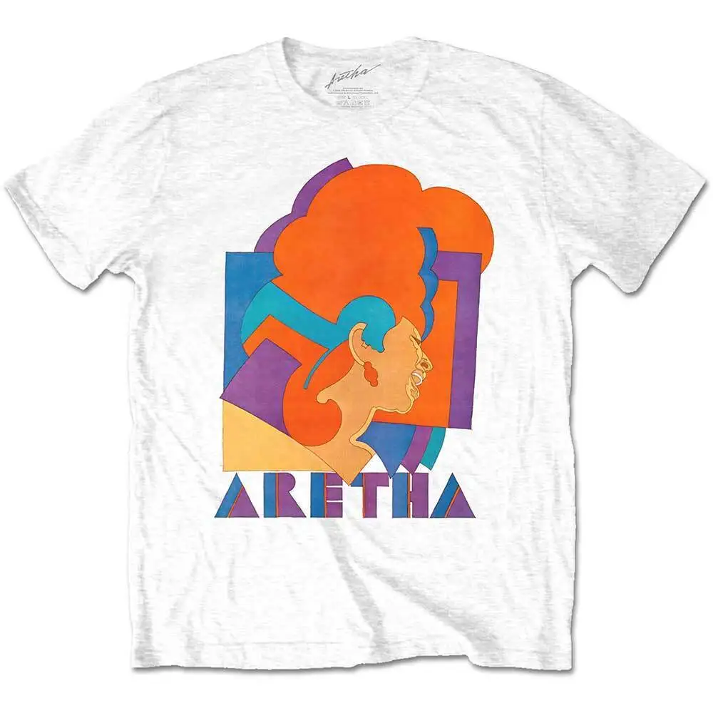 Aretha Franklin Milton Official T Shirt Mens