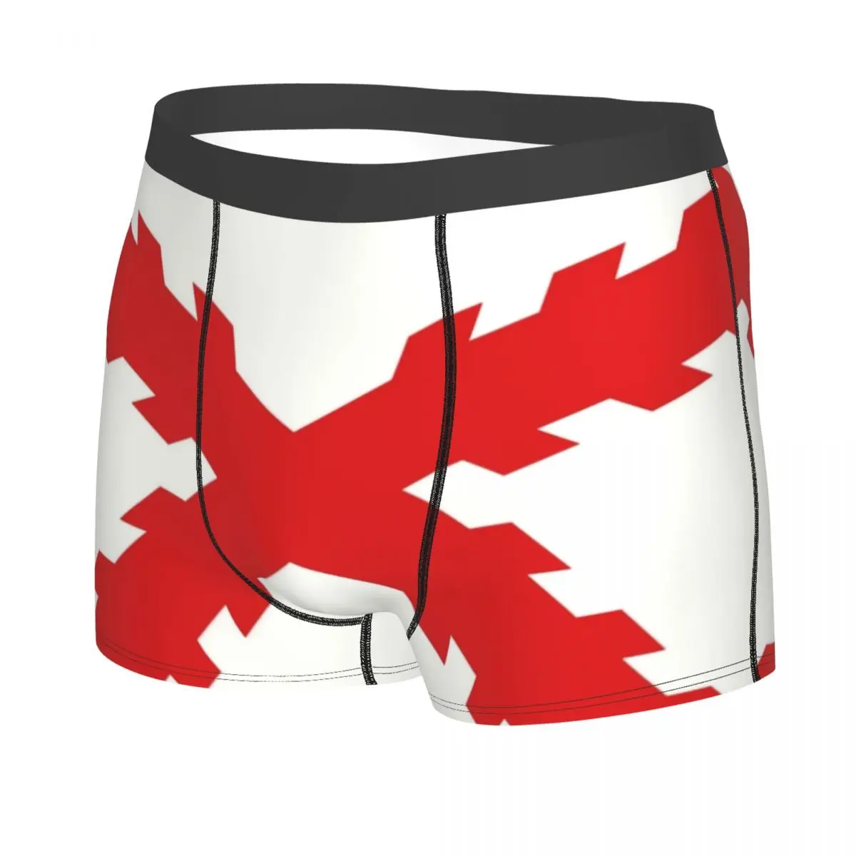 Cross Of Burgundy Flag Underwear Men Sexy Print Custom Spanish Empire Boxer Shorts Panties
